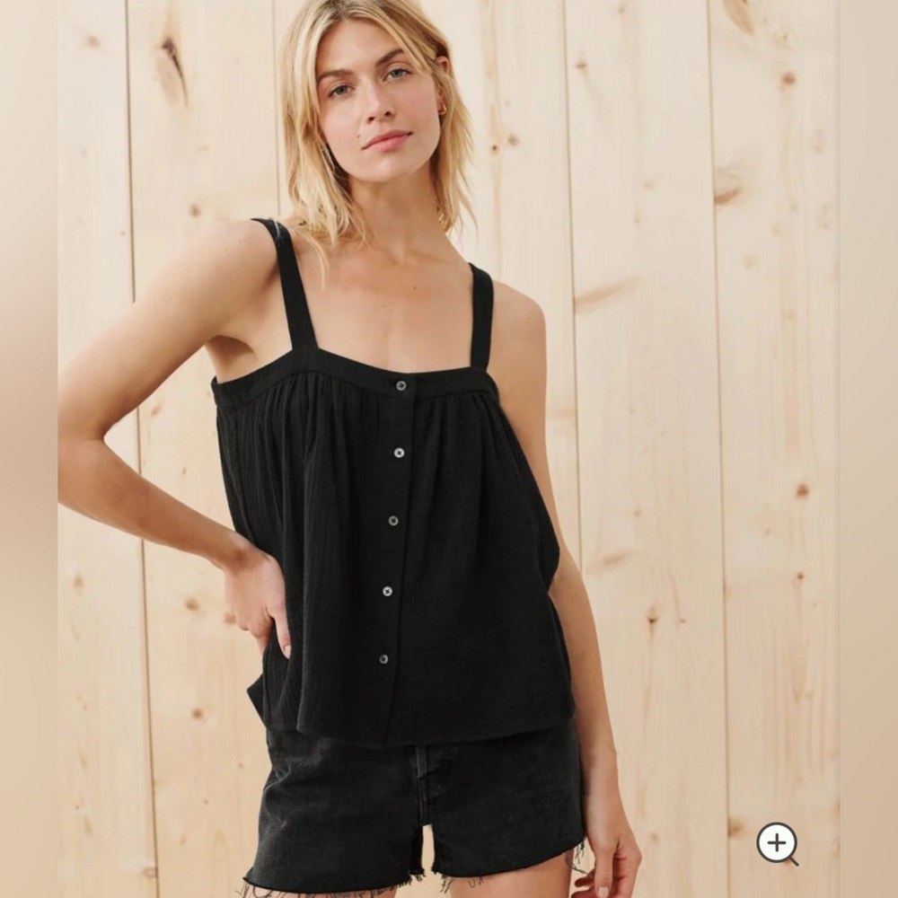 JENNI KAYNE Cypress Button Tank NWT - L